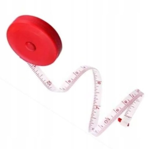 Centymetr Miara Miarka Krawiecka Zwijana Niezbędna Trwała Solidna 150cm Centymetr Miara Miarka Krawiecka Zwijana Niezbędna Trwała Solidna 150cm