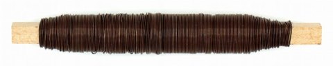Drut Florystyczny Nawijany Drucik Kreatywny Uniwersalny Brązowy 33mm Drut Florystyczny Nawijany Drucik Kreatywny Uniwersalny Brązowy 33mm