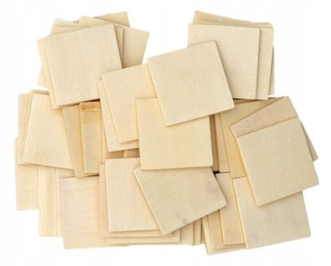Kostki Drewniane Naturalne Kreatywne Wytrzymałe Solidne Trwałe 50 szt Kostki Drewniane Naturalne Kreatywne Wytrzymałe Solidne Trwałe 50 szt