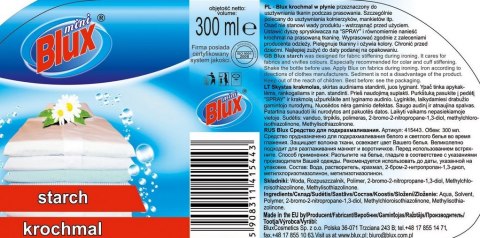 Krochmal do Makramy Sznurka w Sprayu Uniwersalny Wydajny Blux 300ml Krochmal do Makramy Sznurka w Sprayu Uniwersalny Wydajny Blux 300ml