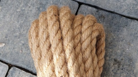 Lina Jutowa Skręcana Sznur na Drapak dla Kota Żeglarska Budowlana 12mm 10m Lina Jutowa Skręcana Sznur na Drapak dla Kota Żeglarska Budowlana 12mm 10m