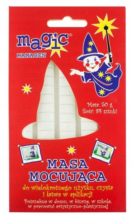 Masa Mocująca Magic Kamaben Uniwersalna Wytrzymała Solidna Trwała 50g Masa Mocująca Magic Kamaben Uniwersalna Wytrzymała Solidna Trwała 50g