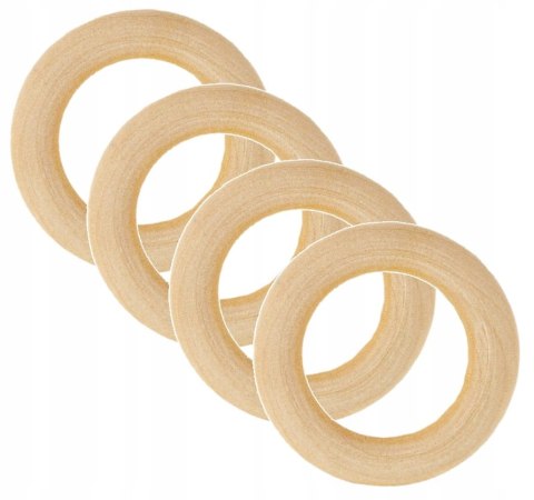 Ringi Drewniane Naturalne Ring Koło Kółka Ekologiczne Rękodzieło 6cm 10mm Ringi Drewniane Naturalne Ring Koło Kółka Ekologiczne Rękodzieło 6cm 10mm