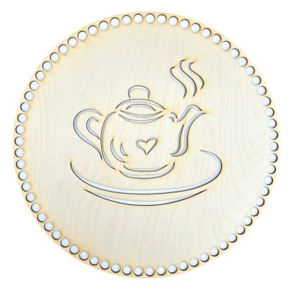Baza Dno Spód Denko do Tacy Koszyczka Koszyka Taca Koło Okrąg Czajnik 29 cm