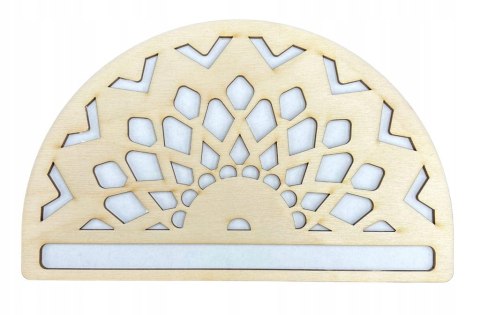 Drewniana Półmandala Baza do Makramy Mandala Naturalna Ekologiczna 20cm Drewniana Półmandala Baza do Makramy Mandala Naturalna Ekologiczna 20cm