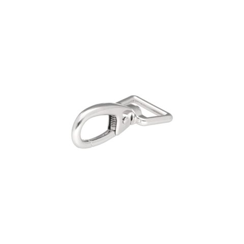 Karabińczyk do Torebki Torby Paska Kluczy Metalowy Baza Nikiel Srebro 20mm Karabińczyk do Torebki Torby Paska Kluczy Metalowy Baza Nikiel Srebro 20mm