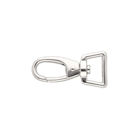 Karabińczyk do Torebki Torby Paska Kluczy Metalowy Baza Nikiel Srebro 20mm Karabińczyk do Torebki Torby Paska Kluczy Metalowy Baza Nikiel Srebro 20mm