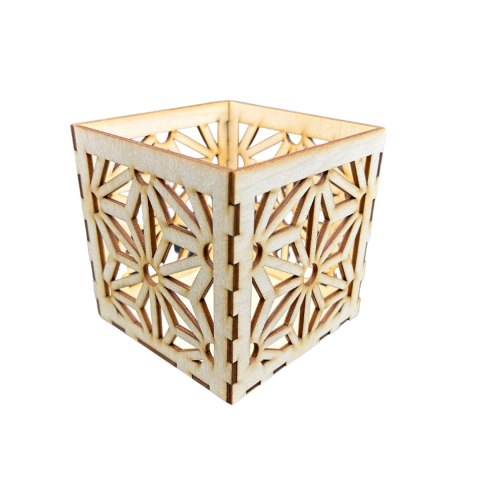 Lampion Drewniany Latarenka Świecznik Dekor Ozdoba Polski Producent 11cm Lampion Drewniany Latarenka Świecznik Dekor Ozdoba Polski Producent 11cm