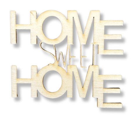 Napis Home Sweet Home Drewniany Pomysł na Prezent Eko Polski Producent Napis Home Sweet Home Drewniany Pomysł na Prezent Eko Polski Producent