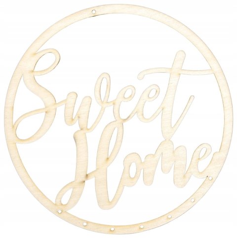 Obręcz Sweet Home Drewniana Ekologiczna Baza do Łapacza Snów Makramy Obręcz Sweet Home Drewniana Ekologiczna Baza do Łapacza Snów Makramy