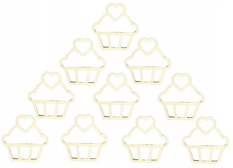 Scrapki Babeczki z Serduszkiem Sklejka Drewniana Naturalna ECO 5x5cm 10szt Scrapki Babeczki z Serduszkiem Sklejka Drewniana Naturalna ECO 5x5cm 10szt