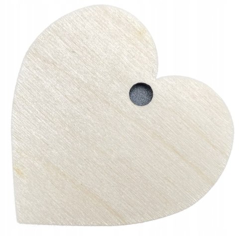 Serce Drewniane Serduszko z Dziurą Sklejka Dekoracja Dekor Ozdoba ECO 5cm Serce Drewniane Serduszko z Dziurą Sklejka Dekoracja Dekor Ozdoba ECO 5cm