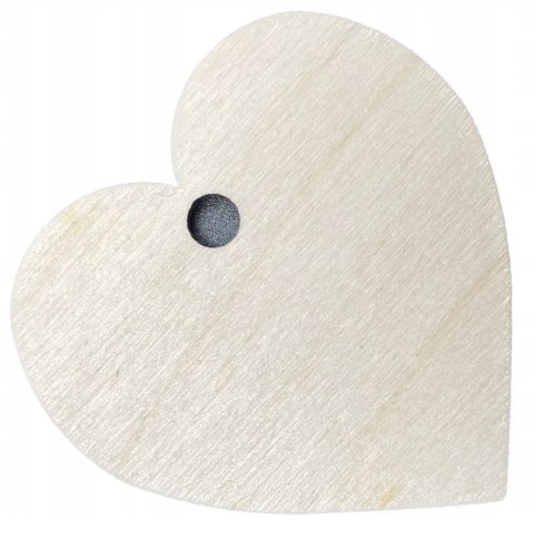 Serce Drewniane Serduszko z Dziurą Sklejka Dekoracja Ozdoba Dekor ECO 7.5cm Serce Drewniane Serduszko z Dziurą Sklejka Dekoracja Ozdoba Dekor ECO 7.5cm
