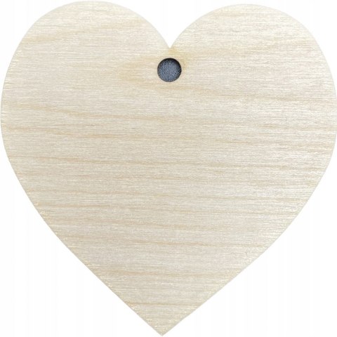 Serce Drewniane Serduszko z Dziurą Sklejka Dekoracja Ozdoba Dekor ECO 7.5cm Serce Drewniane Serduszko z Dziurą Sklejka Dekoracja Ozdoba Dekor ECO 7.5cm