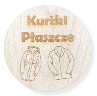 Tabliczka na Szufladę Pudełko do Garderoby Pokoju Hotelu Decoupage Dekor