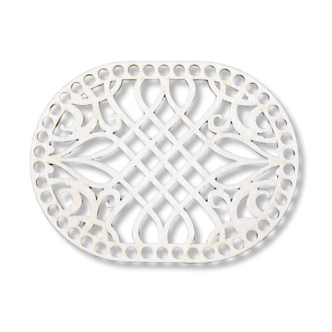 Baza Dno Spód Drewniana do Koszyczka Owal Ażur Kosz Mojżesza ECO 20 x 15 cm Baza Dno Spód Drewniana do Koszyczka Owal Ażur Kosz Mojżesza ECO 20 x 15 cm