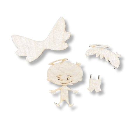 Chłopiec Aniołek Anioł 3D Dekoracja Komunii Świętej Chrztu Świętego Dekor Chłopiec Aniołek Anioł 3D Dekoracja Komunii Świętej Chrztu Świętego Dekor