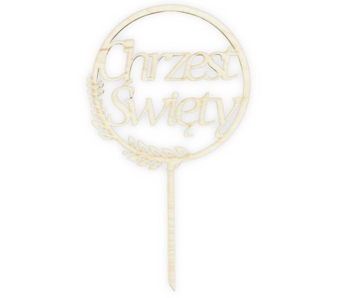 Chrzest Święty Topper na Piku Dekoracja na Chrzest Ozdoba na Tort Drewniana Chrzest Święty Topper na Piku Dekoracja na Chrzest Ozdoba na Tort Drewniana
