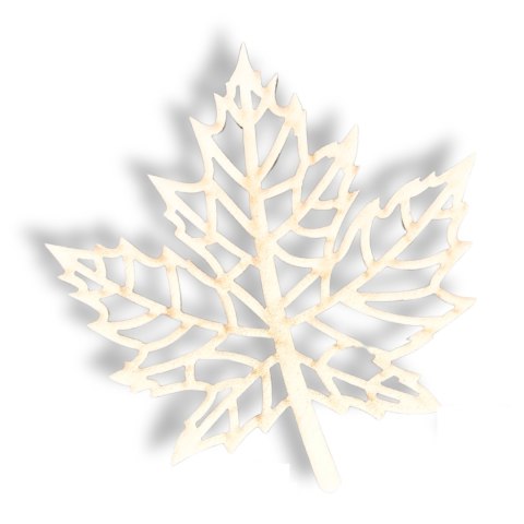 Dekoracja Jesienna Liść Klonu Drewniany Ekologiczny Naturalny Dekor Ozdoba Dekoracja Jesienna Liść Klonu Drewniany Ekologiczny Naturalny Dekor Ozdoba
