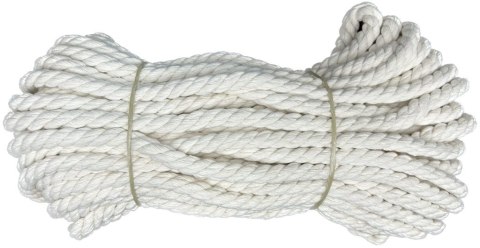 Lina Bawełniana Żeglarska Sznurek Ozdobny Przyjemna w Dotyku EKO 10mm 25m Lina Bawełniana Żeglarska Sznurek Ozdobny Przyjemna w Dotyku EKO 10mm 25m