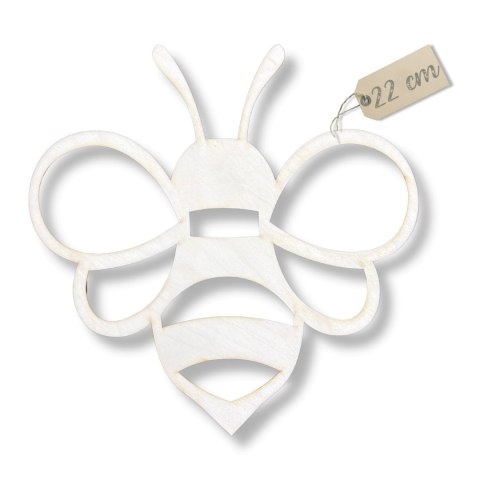 Ozdoba na Ścianę Dekoracja Ścienna Drewniana Pszczoła Dekor Dodatek 22 cm Ozdoba na Ścianę Dekoracja Ścienna Drewniana Pszczoła Dekor Dodatek 22 cm