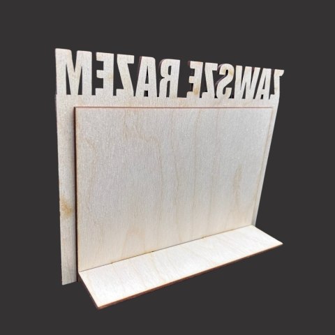 Ramka na Zdjęcie Drewniana Dekor Eko Zawsze Razem Decoupage 10 X 15 cm Ramka na Zdjęcie Drewniana Dekor Eko Zawsze Razem Decoupage 10 X 15 cm