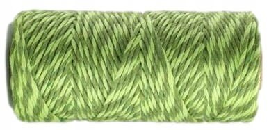 Sznurek do Makramy Bawełniany Skręcany Ekologiczny Twist Trawa 50m 2mm Sznurek do Makramy Bawełniany Skręcany Ekologiczny Twist Trawa 50m 2mm