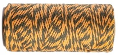 Sznurek do Makramy Bawełniany Skręcany Ekologiczny Twist Tygrysi 50m 2mm Sznurek do Makramy Bawełniany Skręcany Ekologiczny Twist Tygrysi 50m 2mm