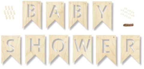 Baby Shower Napis Scrapki Drewniane Narodziny Dziecka Mama Bocian Girlanda Baby Shower Napis Scrapki Drewniane Narodziny Dziecka Mama Bocian Girlanda