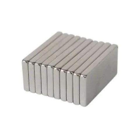 Magnes Neodymowy Płytkowy Płaski Mocny Silny Zestaw 10 szt. 8 x 4 x 2 mm Magnes Neodymowy Płytkowy Płaski Mocny Silny Zestaw 10 szt. 8 x 4 x 2 mm