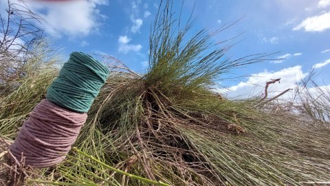 Sznurek Bawełniany do Makramy Skręcany Brązowy Zielony Koraliki Kółka ECO Sznurek Bawełniany do Makramy Skręcany Brązowy Zielony Koraliki Kółka ECO