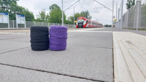 Sznurek Skręcany Bawełniany do Makramy Lawendowy Czarny Zestaw Ekologiczny Sznurek Skręcany Bawełniany do Makramy Lawendowy Czarny Zestaw Ekologiczny