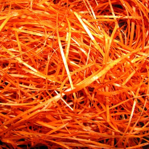 Wełna Drzewna Wypełniacz do Prezentów Wypełnienie Wiórki Pomarańczowe 100g Wełna Drzewna Wypełniacz do Prezentów Wypełnienie Wiórki Pomarańczowe 100g