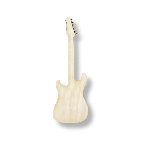 Gitara Elektryczna Drewniana Instrument Dekor Eko Decoupage Rękodzieło Gitara Elektryczna Drewniana Instrument Dekor Eko Decoupage Rękodzieło