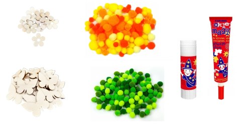 Kwiaty Motyle Kwiatki Motylki Drewniane Scrapki Dekor Eko Pomponiki Kleje Kwiaty Motyle Kwiatki Motylki Drewniane Scrapki Dekor Eko Pomponiki Kleje