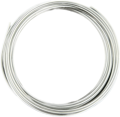 Drut Drucik Florystyczny Uniwersalny Aluminiowy Dekoracyjny Srebrny 5m Drut Drucik Florystyczny Uniwersalny Aluminiowy Dekoracyjny Srebrny 5m