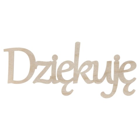 Dziękuję Napis Drewniany Decoupage Rękodzieło Dekor Eko Polski Producent Dziękuję Napis Drewniany Decoupage Rękodzieło Dekor Eko Polski Producent
