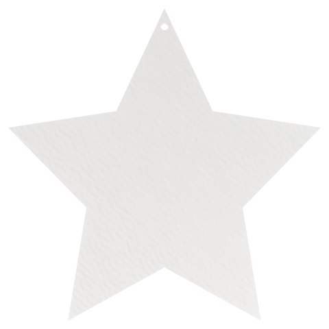 Gwiazda Zawieszka Gwiazdka BIAŁA 5CM z Otworem Polski Producent Dekor Eko Gwiazda Zawieszka Gwiazdka BIAŁA 5CM z Otworem Polski Producent Dekor Eko
