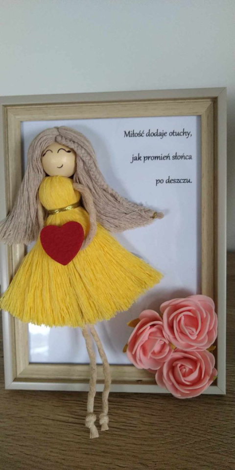 Koraliki Drewniane Naturalne do Makramy Ekologiczne Dekor EKO 20mm 10szt