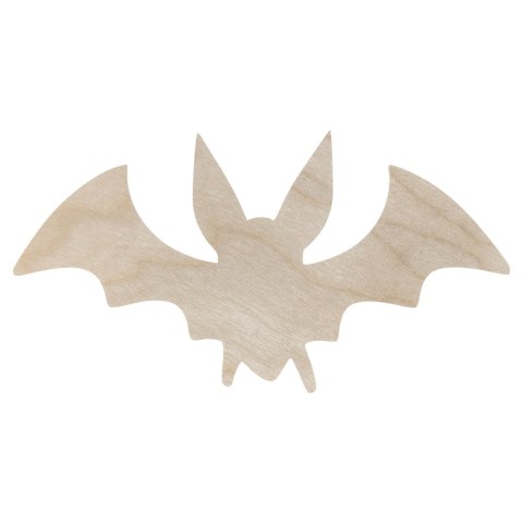 NIETOPERZ HALLOWEEN Decoupage Drewniany Rękodzieło Dekor Dodatek Ozdoba NIETOPERZ HALLOWEEN Decoupage Drewniany Rękodzieło Dekor Dodatek Ozdoba