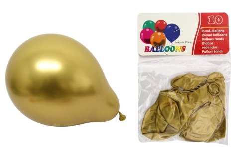Balony Lateksowe Metalizowane ZŁOTE na Urodziny Sylwestra Przyjęcie 10 szt. Balony Lateksowe Metalizowane ZŁOTE na Urodziny Sylwestra Przyjęcie 10 szt.