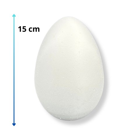 Jajko Styropianowe Jajo Wielkanoc Święta Dekoracja Ozdoba Dekor DIY 15 cm Jajko Styropianowe Jajo Wielkanoc Święta Dekoracja Ozdoba Dekor DIY 15 cm