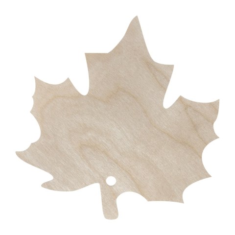 Liść Listek Klonu 10 cm Zawieszka do Girlandy jesiennej Pracy Plastycznej