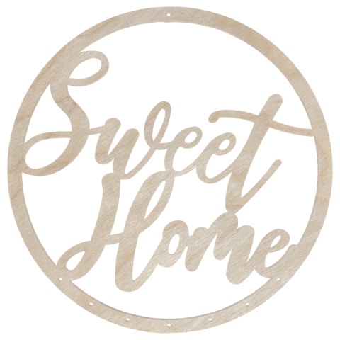 Obręcz Sweet Home Drewniana Ekologiczna Baza do Łapacza Snów Makramy Obręcz Sweet Home Drewniana Ekologiczna Baza do Łapacza Snów Makramy