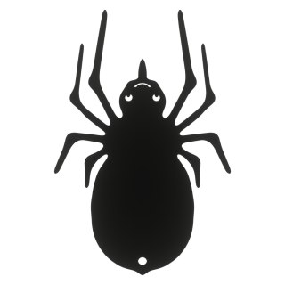 Pająk do Zawieszenia Czarny Halloween Pajączek Polski Producent Dekor 15 cm