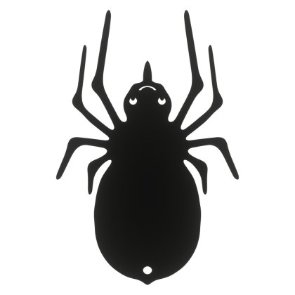 Pająk do Zawieszenia Czarny Halloween Pajączek Polski Producent Dekor 15 cm