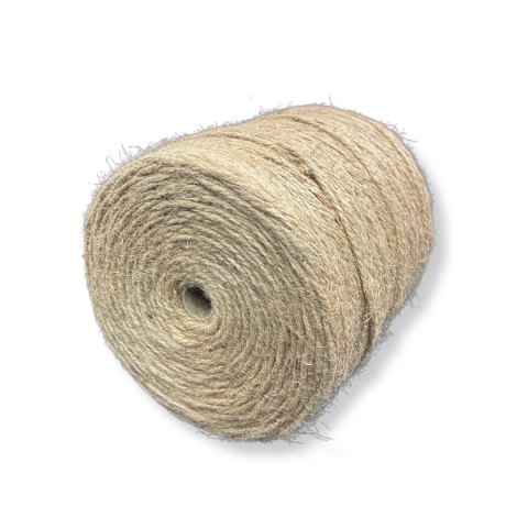 Sznurek Jutowy 100% Juta Ekologiczny dla Kota do Rękodzieła 4-5mm 800m Sznurek Jutowy 100% Juta Ekologiczny dla Kota do Rękodzieła 4-5mm 800m
