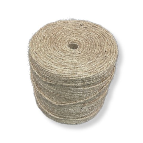 Sznurek Jutowy 100% Juta Ekologiczny dla Kota do Rękodzieła 4-5mm 800m Sznurek Jutowy 100% Juta Ekologiczny dla Kota do Rękodzieła 4-5mm 800m