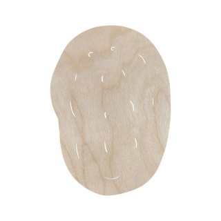 Ziemniak Kartofel Pyra Kształtka Sklejka Drewniana Polski Produkt Eko 15 cm