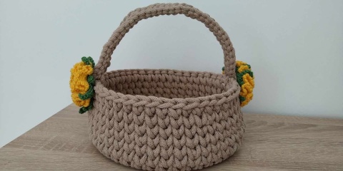 Baza Dno Spód do Koszyka Koszyczka Koło Okrąg Denko Decoupage Dekor 17 cm